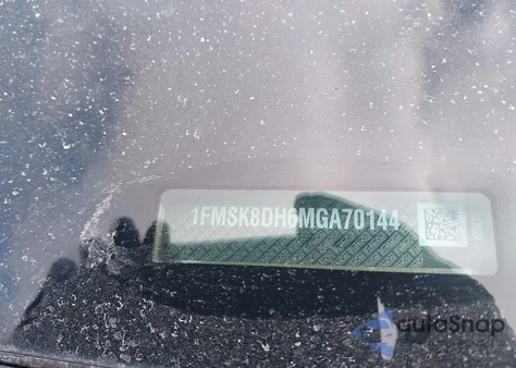 2021 Ford Explorer Xlt из США, поврежденный, VIN 1FMSK8DH6MGA70144